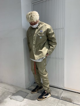 「mindseeker（マインドシーカー）のアイテム」を使った、takuya satoさん（メンズ・182cm）の冬コーディネート