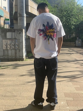 「Levi's RED（リーバイスレッド）のアイテム」を使った、takuya satoさん（メンズ・182cm）の春コーディネート