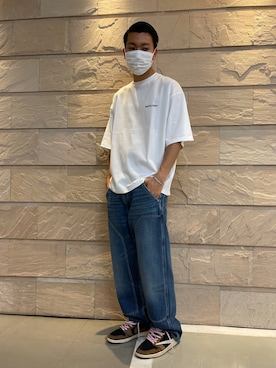 「Levi's RED（リーバイスレッド）のアイテム」を使った、takuya satoさん（メンズ・182cm）の春コーディネート