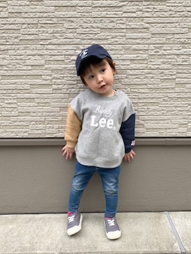 「アイテム（キャップ）」を使った、Gaku☺︎さん（キッズ・90cm）の冬コーディネート