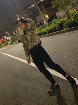 「RAGEBLUE（レイジブルー）のアイテム（その他シューズ）」を使った、K-Sさん（メンズ・170cm）の秋コーディネート