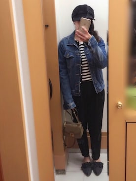 えりさん（レディース・158cm）の春コーディネート