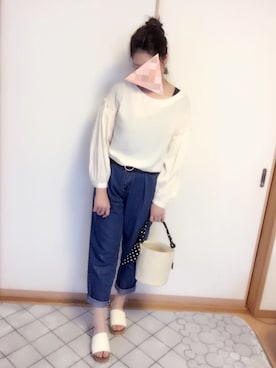 えりさん（レディース・158cm）の春コーディネート