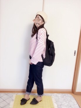 えりさん（レディース・158cm）の春コーディネート