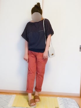 えりさん（レディース・158cm）の夏コーディネート