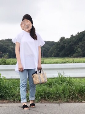 えりさん（レディース・158cm）の夏コーディネート