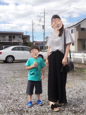 えりさん（レディース・158cm）の夏コーディネート