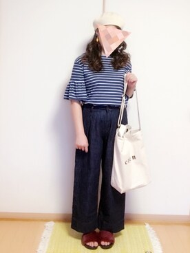 えりさん（レディース・158cm）の秋コーディネート