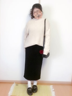 えりさん（レディース・158cm）の秋コーディネート