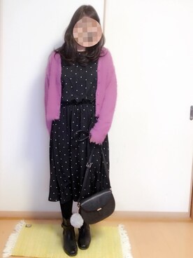 えりさん（レディース・158cm）の冬コーディネート