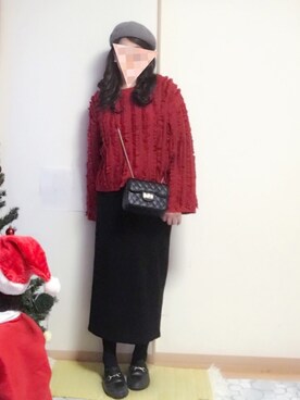 えりさん（レディース・158cm）の冬コーディネート