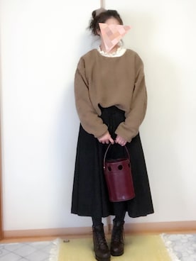 えりさん(レディース・158cm)の冬コーディネート