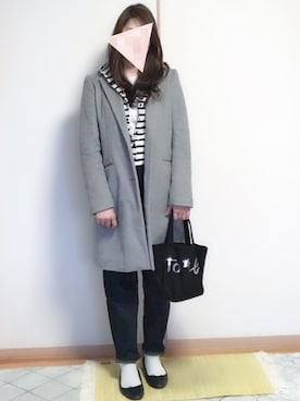 えりさん（レディース・158cm）の冬コーディネート