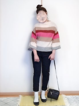 えりさん（レディース・158cm）の冬コーディネート