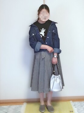 えりさん（レディース・158cm）の春コーディネート