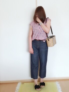 えりさん（レディース・158cm）の春コーディネート