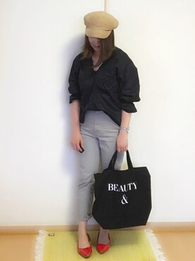 えりさん（レディース・158cm）の春コーディネート