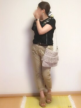 えりさん（レディース・158cm）の春コーディネート