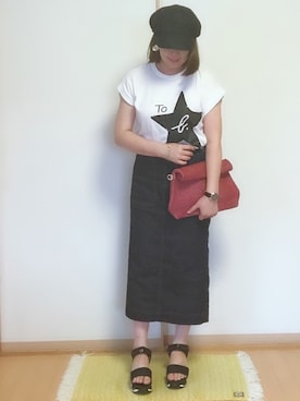 えりさん（レディース・158cm）の夏コーディネート