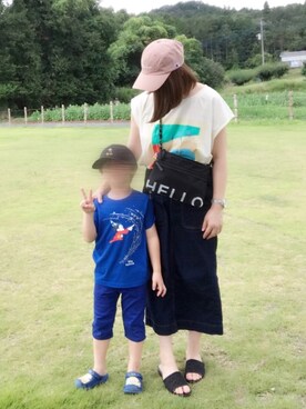 えりさん（レディース・158cm）の夏コーディネート