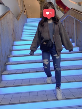 ａさん（レディース・153cm）の冬コーディネート