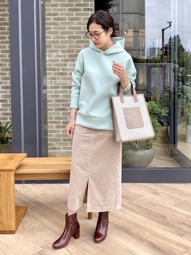 YUIさん（レディース・161cm）の冬コーディネート