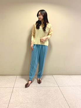 YUIさん（レディース・161cm）の春コーディネート