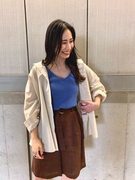 YUIさん(レディース・161cm)の春コーディネート