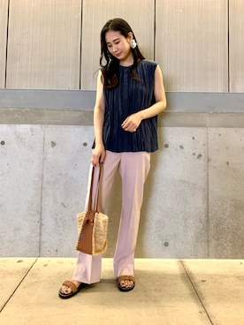 YUIさん（レディース・161cm）の春コーディネート