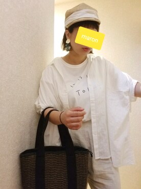 まろﾝさん（レディース・156cm）の夏コーディネート