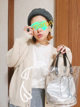 「SO（エスオー）のアイテム（パンツ）」を使った、まろﾝさん（レディース・156cm）の秋コーディネート