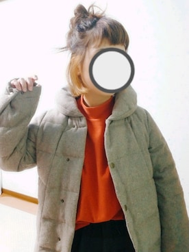 「shuca（シュカ）のアイテム」を使った、まろﾝさん（レディース・156cm）の冬コーディネート