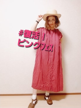 「レプシィム(LEPSIM)」｜「アイテム（腕時計）」を使った、まろﾝさん（レディース・156cm）の春コーディネート