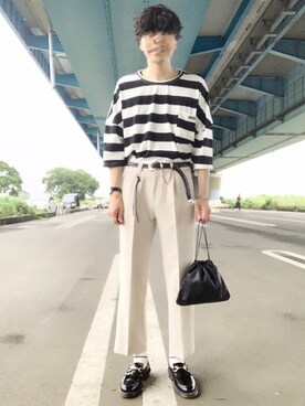 ポスター アートを使った 韓国ファッション のメンズ人気ファッションコーディネート Wear