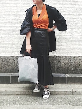 「アイテム（ピアス（両耳用））」を使った、アヤカさん（レディース・153cm・20代）の冬コーディネート