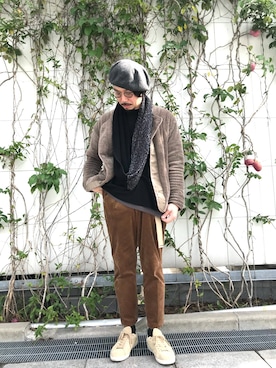 tk.TAKEO KIKUCHI 博多阪急店 スタッフさん（メンズ・175cm）の秋コーディネート