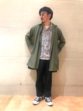 tk.TAKEO KIKUCHI 博多阪急店 スタッフさん(メンズ・175cm)の春コーディネート