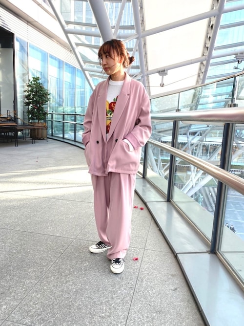 Tk Takeo Kikuchi 博多阪急店 スタッフ Tk Takeo Kikuchi 博多阪急店 Tk Takeo Kikuchiのスーツジャケットを使ったコーディネート Wear