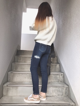 aoiさん（レディース・161cm）の冬コーディネート