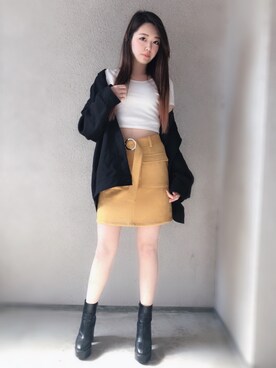 aoiさん（レディース・161cm）の春コーディネート