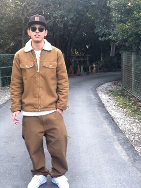 「working style」｜「アイテム（帽子）」を使った、takuminさん（メンズ・178cm）の夏コーディネート