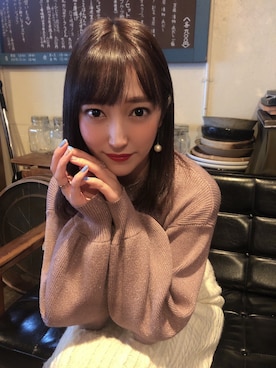 「ランチコーデ」｜yuuka🍻さん（レディース・166cm・20代）の冬コーディネート