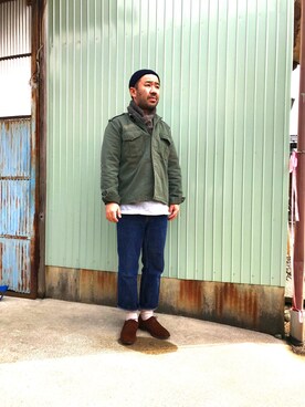 ta2ya-wさん（メンズ・166cm）の冬コーディネート