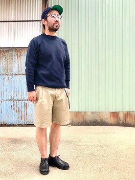 「UMPIRE（アンパイア）のアイテム」を使った、ta2ya-wさん（メンズ・166cm）の春コーディネート