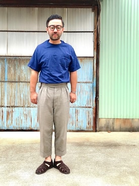 ta2ya-wさん（メンズ・165cm）の夏コーディネート