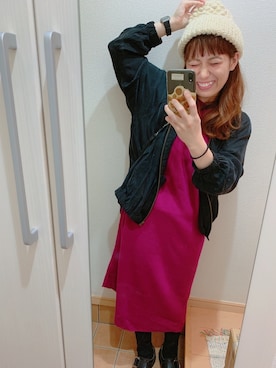 コガアカネさん（レディース・152cm）の秋コーディネート