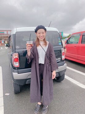 「152cm」｜「アイテム（その他）」を使った、コガアカネさん（レディース・152cm）の夏コーディネート