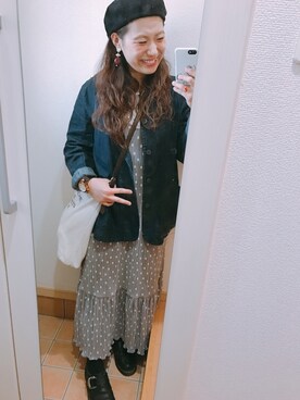 コガアカネさん（レディース・151cm）の春コーディネート