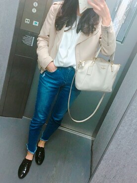 dafmay＊ゆるOLさん（レディース・158cm）の春コーディネート