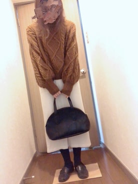 ふとまきさん（レディース・155cm）の冬コーディネート